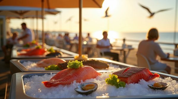 Où savourer des fruits de mer frais à Cabourg ?