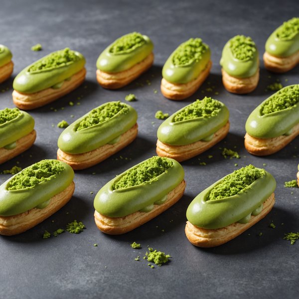 Comment réussir des éclairs au thé matcha avec une pâte à choux légère?