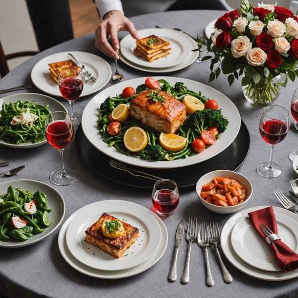 Comment préparer un dîner romantique avec des plats raffinés et économiques?