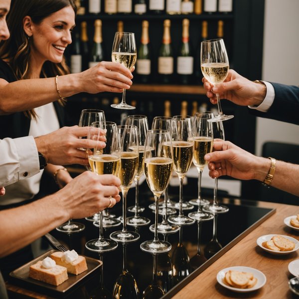 Comment organiser une soirée de dégustation de vins mousseux dans un bar à champagne ?